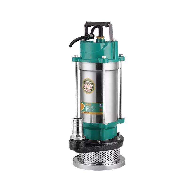 不锈钢潜水泵家用抽水泵污水泵220V抽粪排污泵小型不锈钢潜污泵