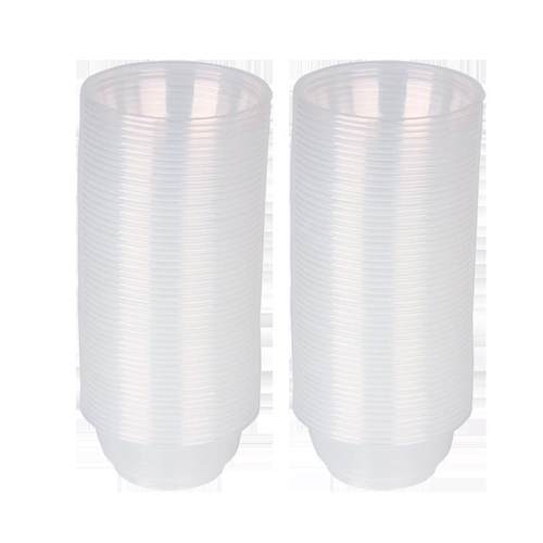 一次性碗整箱外卖塑料打包盒透明商用保鲜盒带盖汤碗烧烤餐具