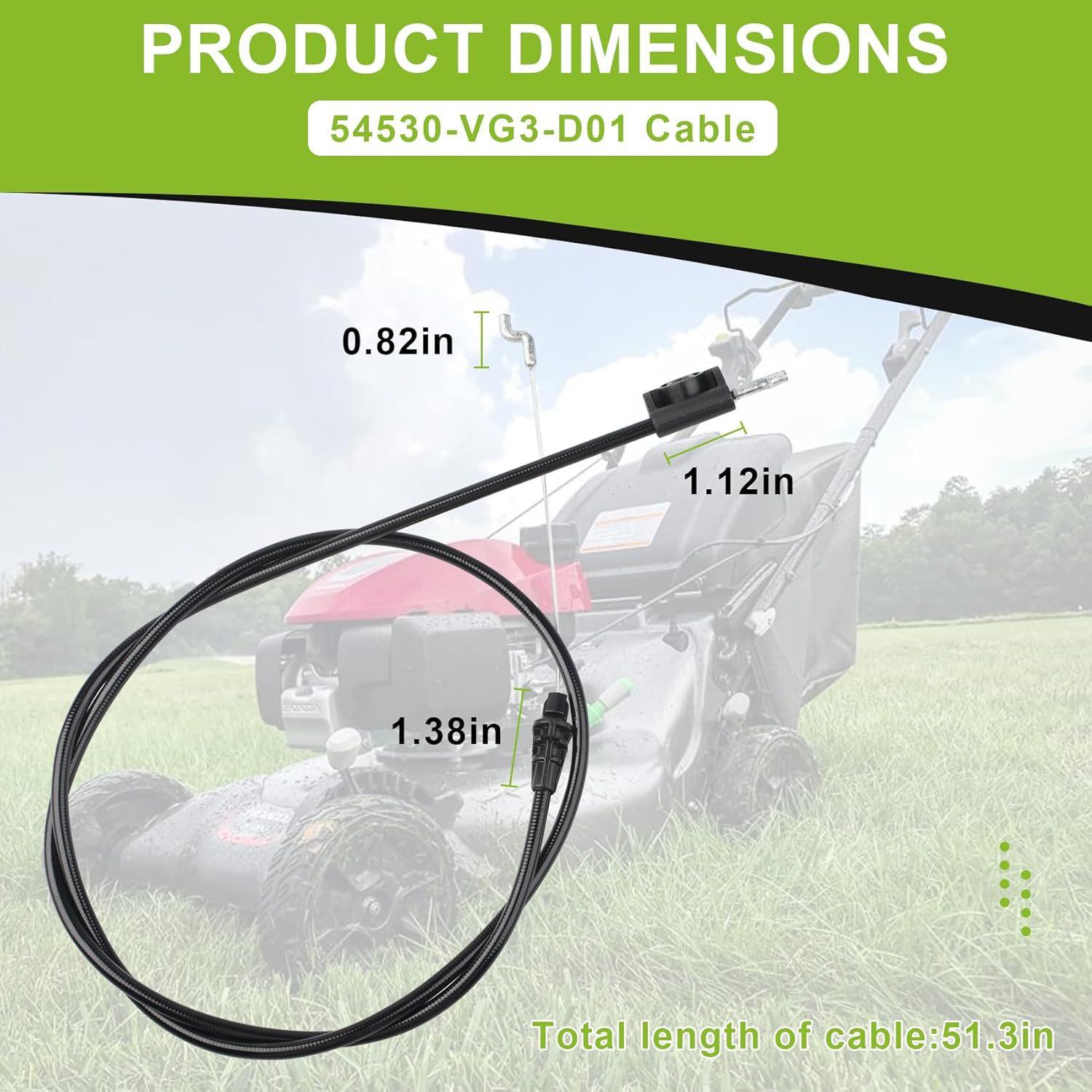 54530-VG3D-201割机制动草电缆适用HRR21OYU6HRS216HRT16拉线