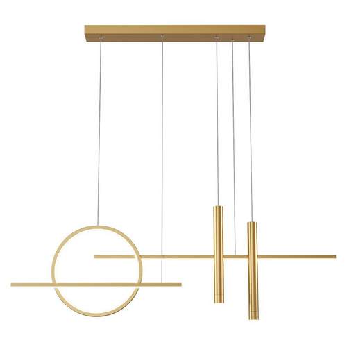 餐厅灯吊灯现代简约餐桌饭厅吧台北欧创意设计师极简长条餐厅吊灯