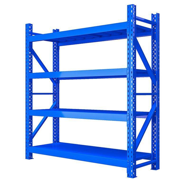 陕西仓储货架置物架多层家用货物架库房储物架仓库中型重型货架