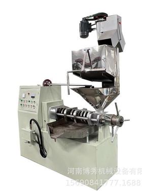 新VXU型冷热两用旋螺榨油机菜籽榨油机自动上料花压生榨机可试机