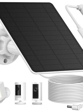 爆W款5太阳能伏板Rin光5Walorgarlo谷歌摄像机专用接户口外安防