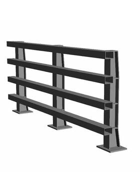 Q23护5防撞防加厚栏护杆厂家现货栏高架桥公路桥梁防撞分流栏