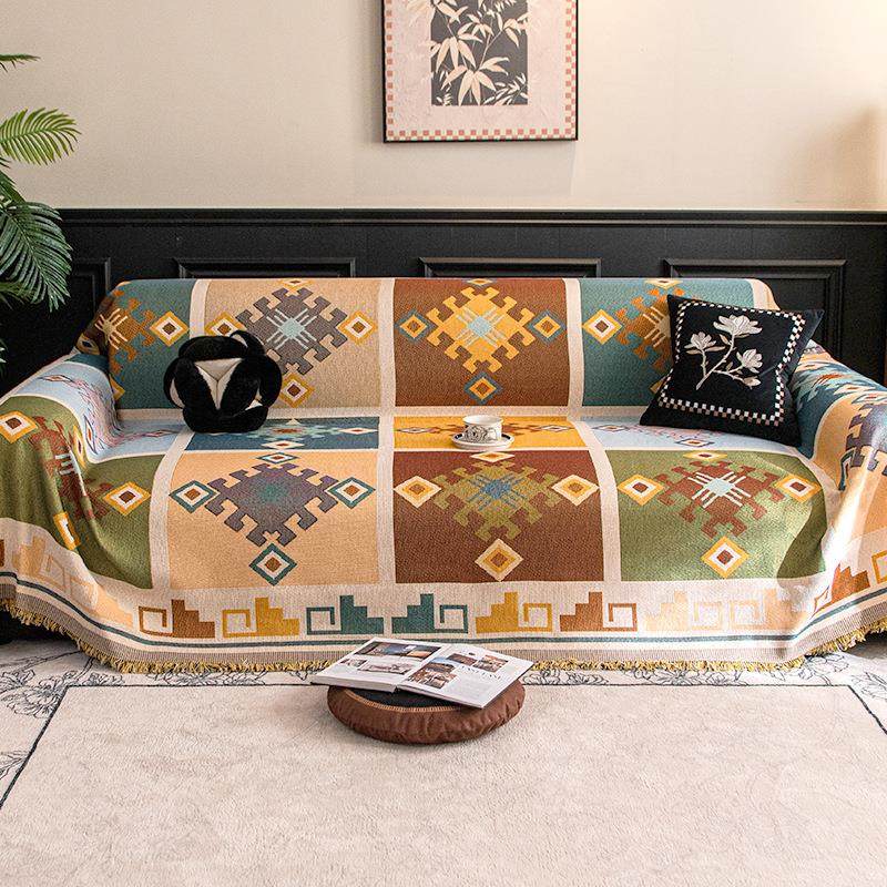 ins风发轻奢级感防格子滑沙发垫沙发套罩2025流巾行高新款沙发盖,居家布艺,沙发套,淘宝优惠券,粉丝福利购,淘宝优惠卷