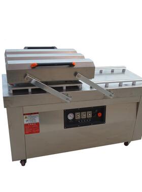 辉DZ0双室平板6真空包装机自0动商用真铭空包装机抽真空机