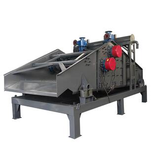 天昂TA-2040振动脱水筛用尾矿高频激振器沙收脱水一回体机细砂回