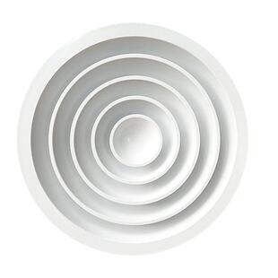 直厂家供铝合金圆形散流器无品牌/中央调管道通风口新空风口排防