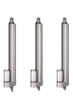 推工伸业级铝合金电动推杆直2流电机缩58904杆大力1/24V升降推杆