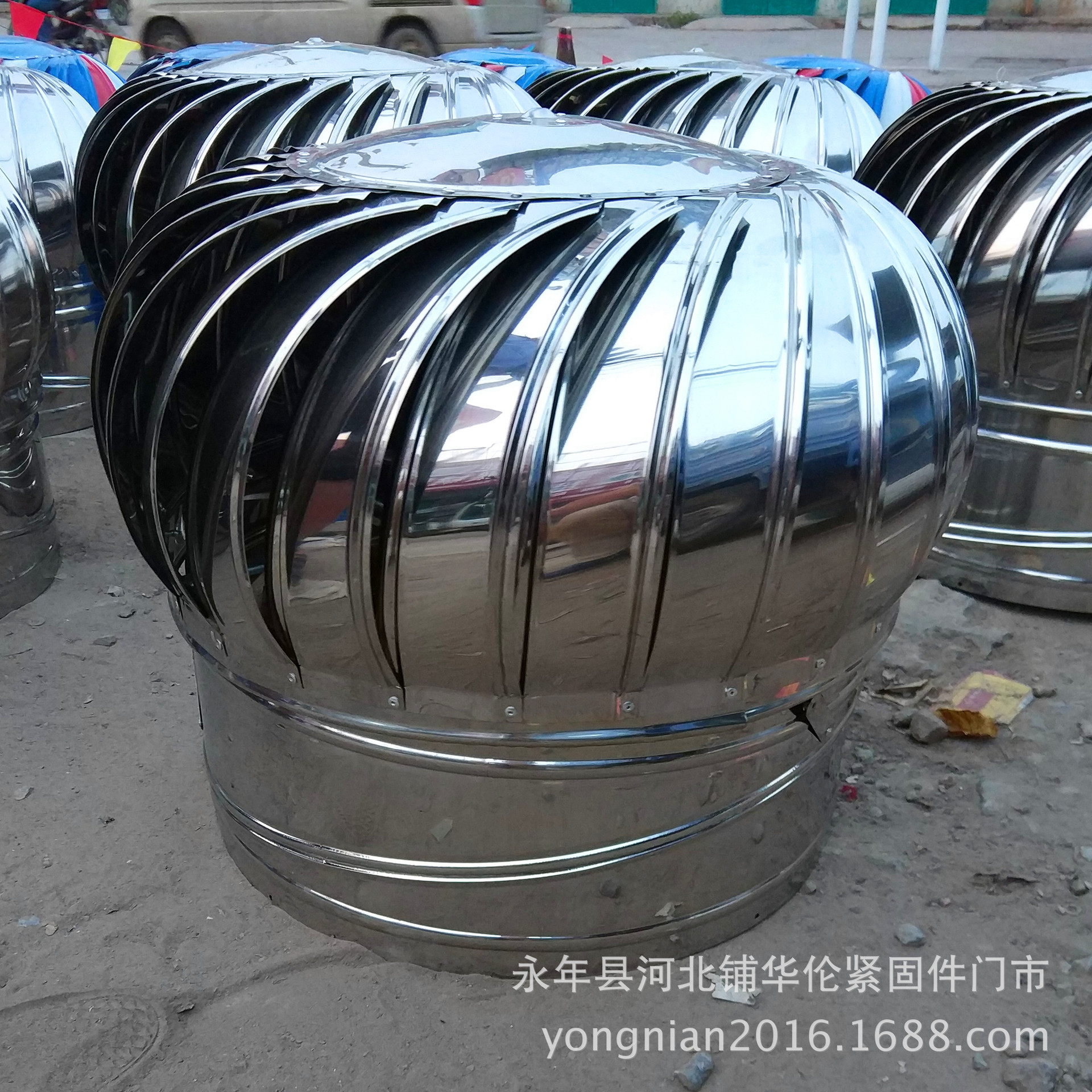 不锈钢通风器免电力风球无动力风帽500型600彩钢瓦屋顶换气扇