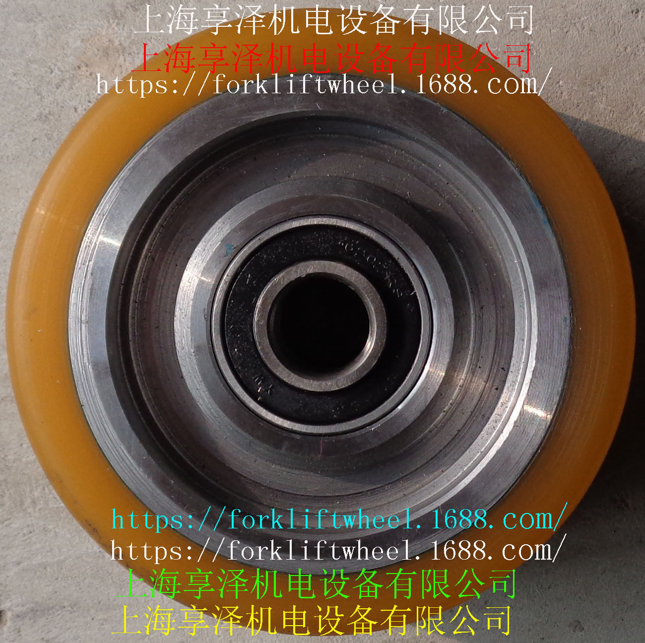 林德平衡轮辅助轮子0039903519LINDE电动搬运车支撑轮边轮胶轮