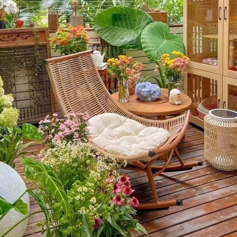 摇椅躺椅大人花园阳台家用休闲椅子懒人摇摇庭院花园户外庭院藤椅,电子元器件市场,电线扎带/束线带,淘宝优惠券,粉丝福利购,淘宝优惠卷