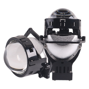 三为车灯工厂3寸A9 升级 LED双光透镜大灯55瓦5500k汽车大灯改装