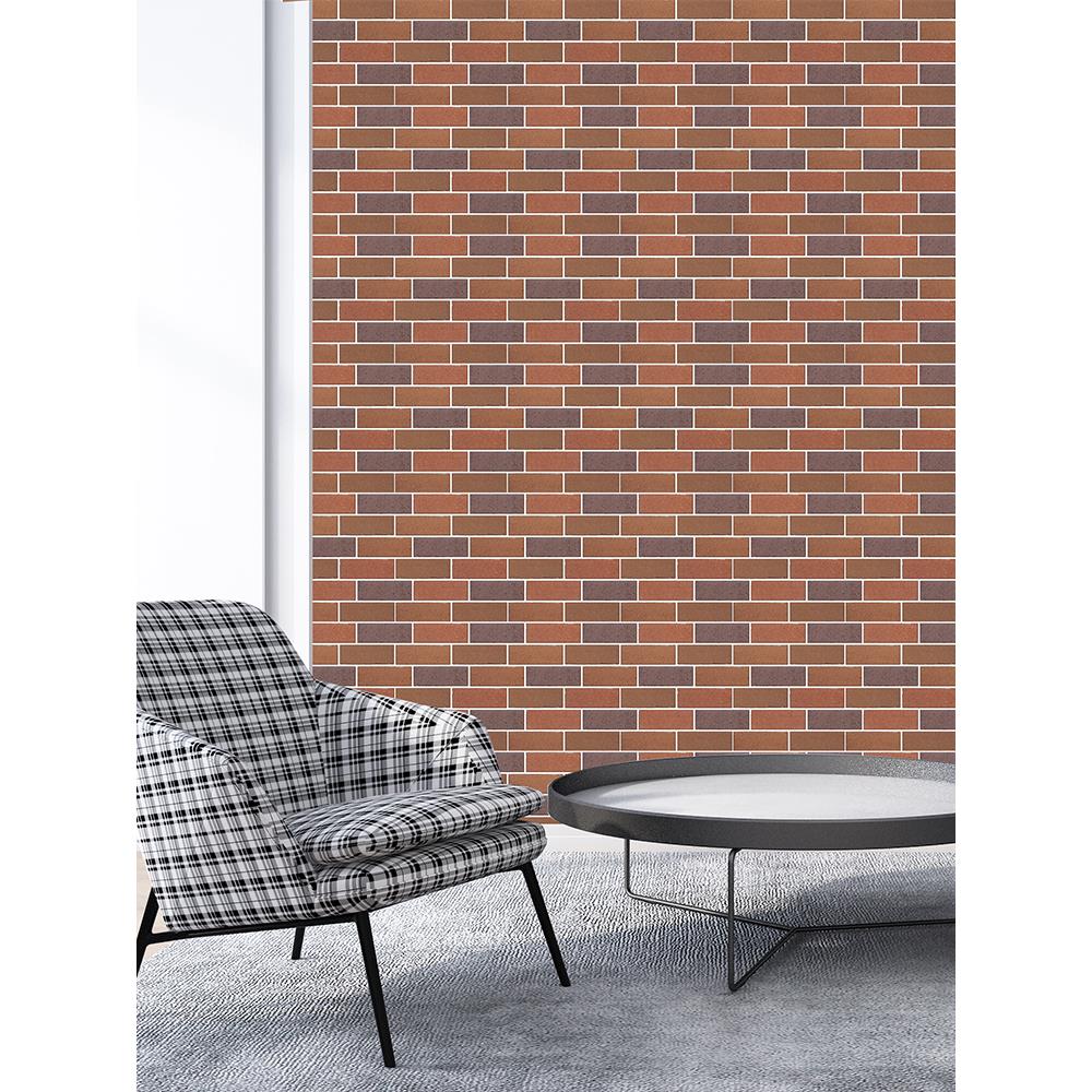 自贴红砖3D立体墙贴外墙防水防晒墙纸自粘墙裙护墙板耐擦洗装饰