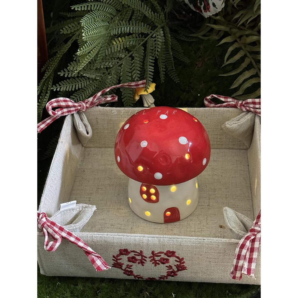 STILL【蘑菇小夜灯】创意卧室床头灯ins氛围摆件送生日礼物礼品