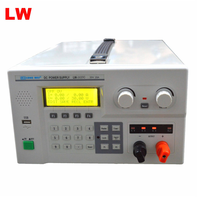 30V20A600W龙威程控电源LW3020C可编程直流稳压可调电源