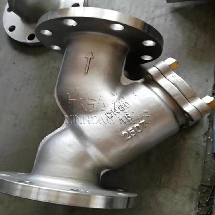 欣弘阀门2507双相钢高温过滤器