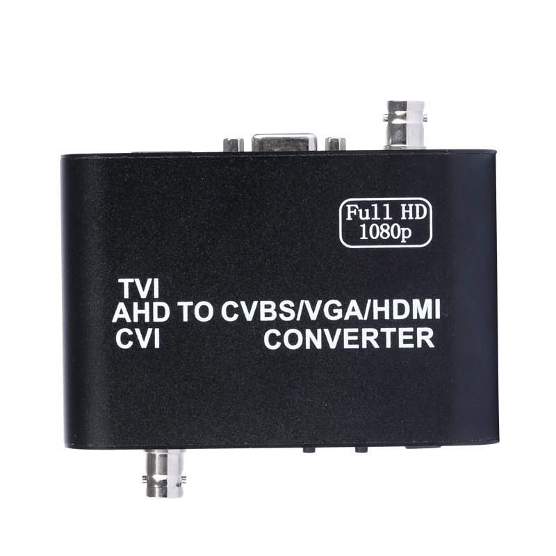 欧柏锐科技AHD TVI CVI转HDMI VGA AV高清转换器厂家  转换方案