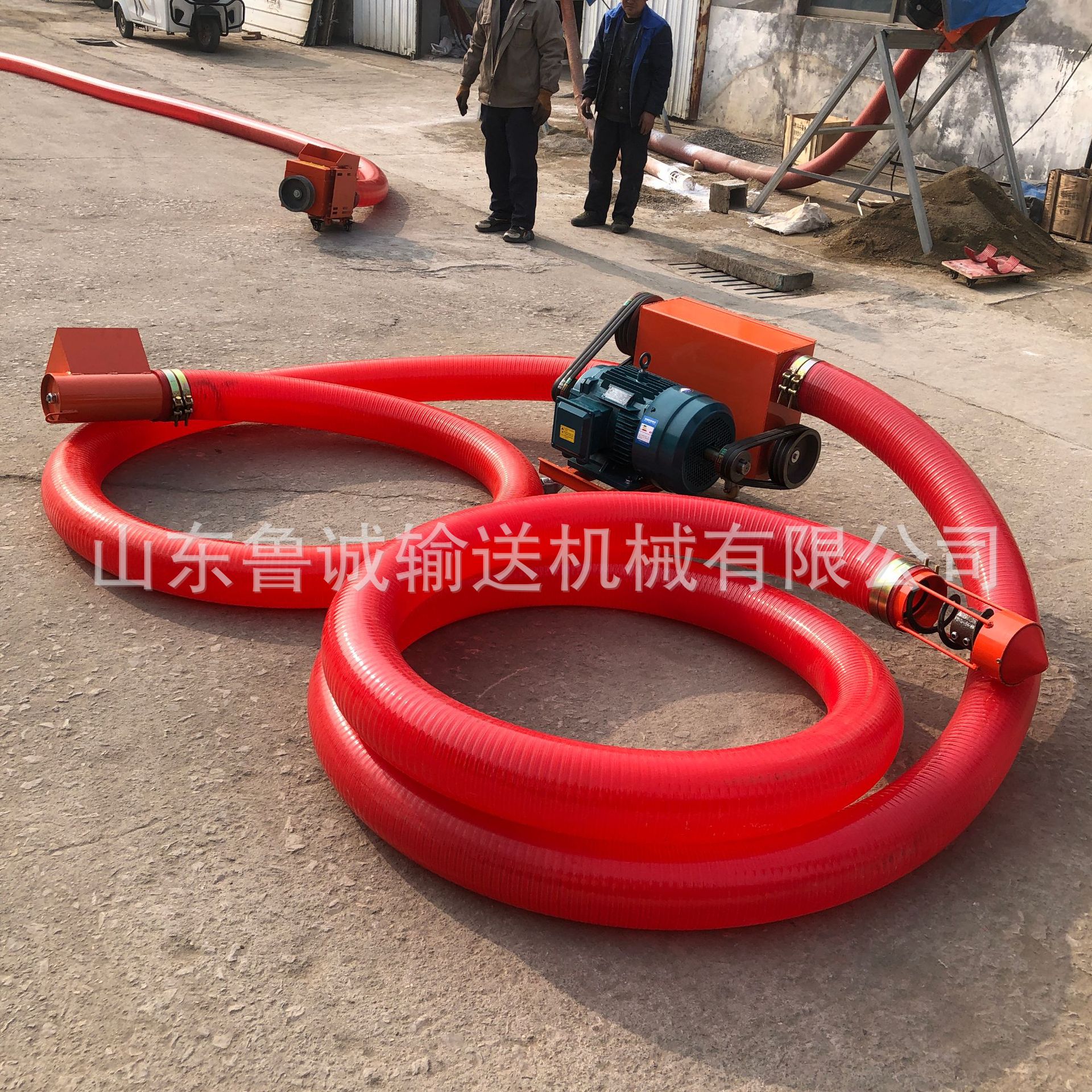 工业电动螺旋绞龙输送器干粉砂浆