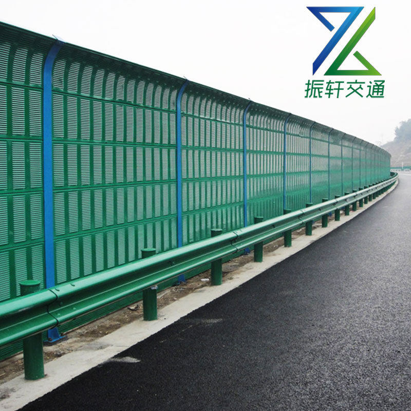 声屏障高速公路高架消声屏障浙江小区学校厂区降噪百叶孔隔音屏