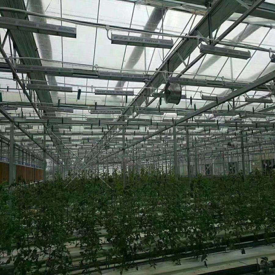 新款LED工矿灯套件线条灯外壳长型灯工矿灯250W节能灯套件
