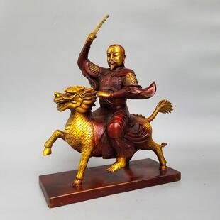 家居雷祖铜像南极长生大帝大号坐像九天应元雷声普化天尊摆件