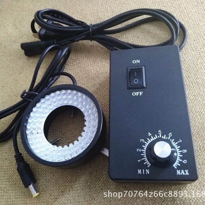 24V-内径35-50MM96颗单筒视频显微镜LED环形灯光源工业视觉检测
