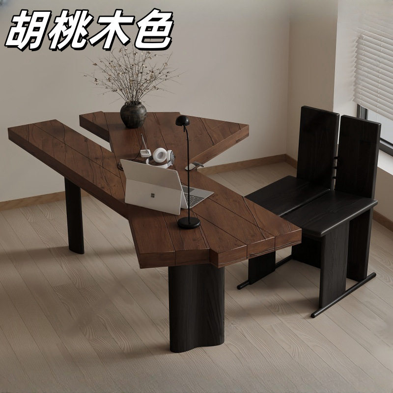 北欧简约烤漆老板经理办公桌
