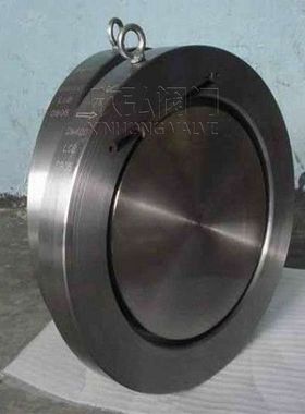 H74H对夹式止回阀 大口径 回水 陶瓷 法兰 欣弘阀门