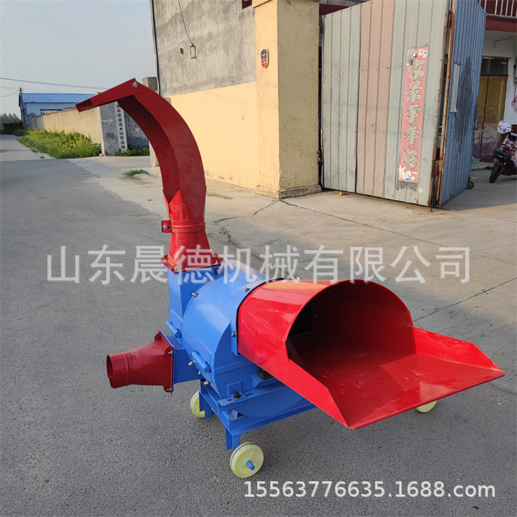家用秸秆粉碎机 养牛养猪青草切段多功能铡草机