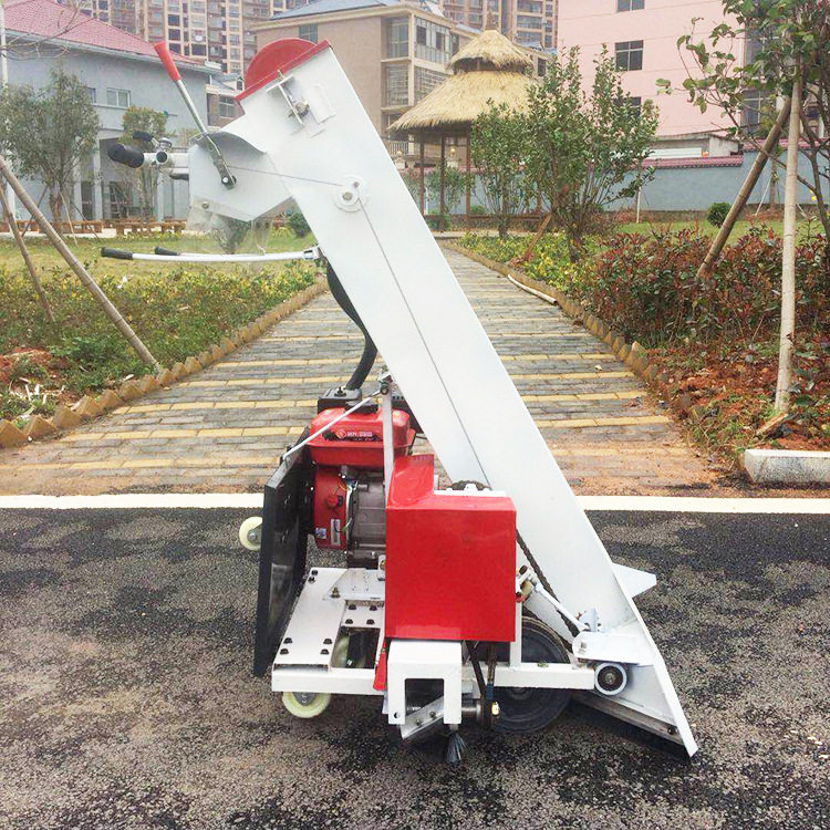 路面收谷装袋机 小型自动装袋机自走式粮食颗粒装袋机