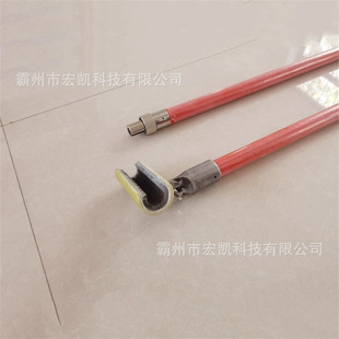 带电作业绝缘清扫工具电力线路绝缘子清洁刷电力施工C型导线刷