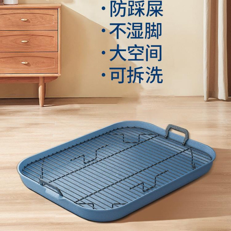 狗狗厕所中小型犬狗厕所防踩屎狗尿盆狗用狗砂盆宠物狗狗厕所厕所