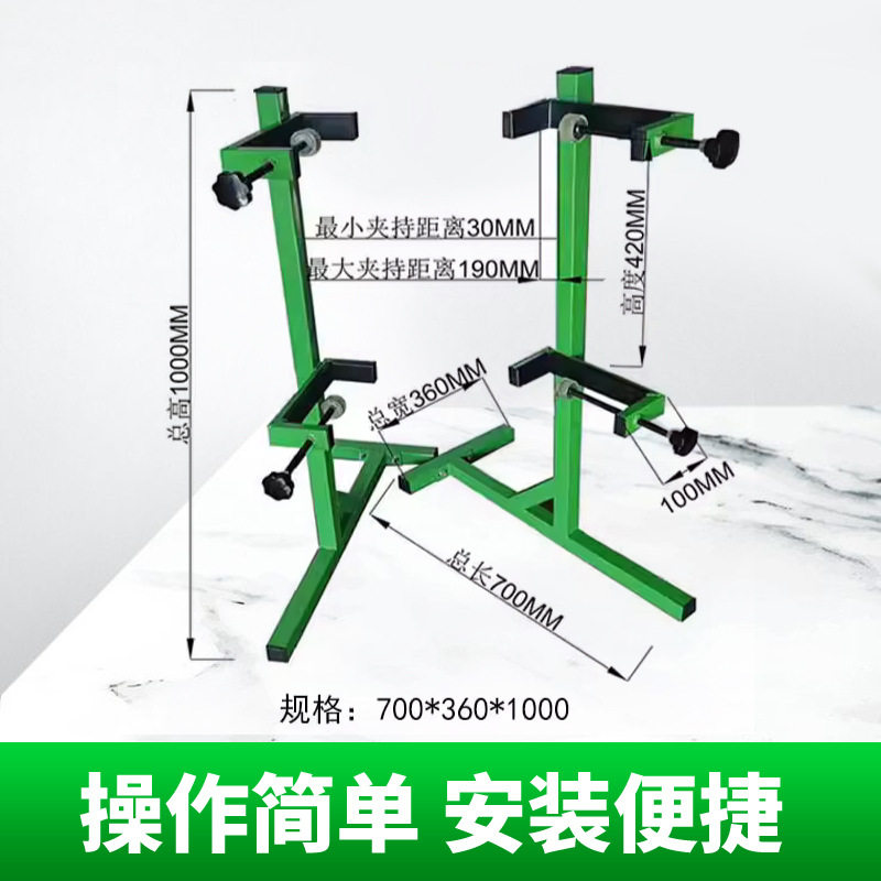 新品门窗简易108平开窗调试断桥铝门窗固定调试架