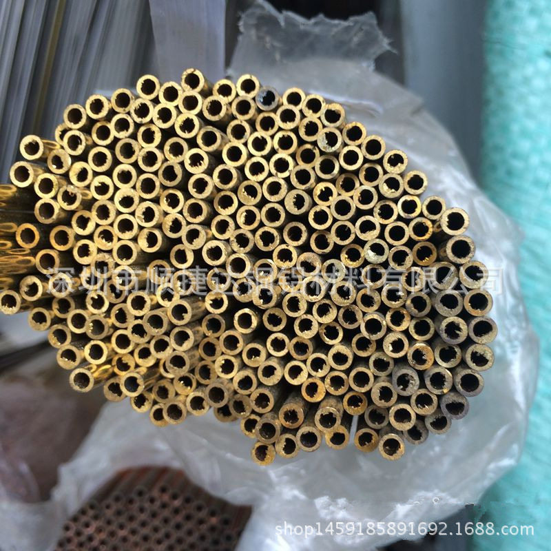 国产H65毛细黄铜管厚壁大口径黄铜管黄铜方管