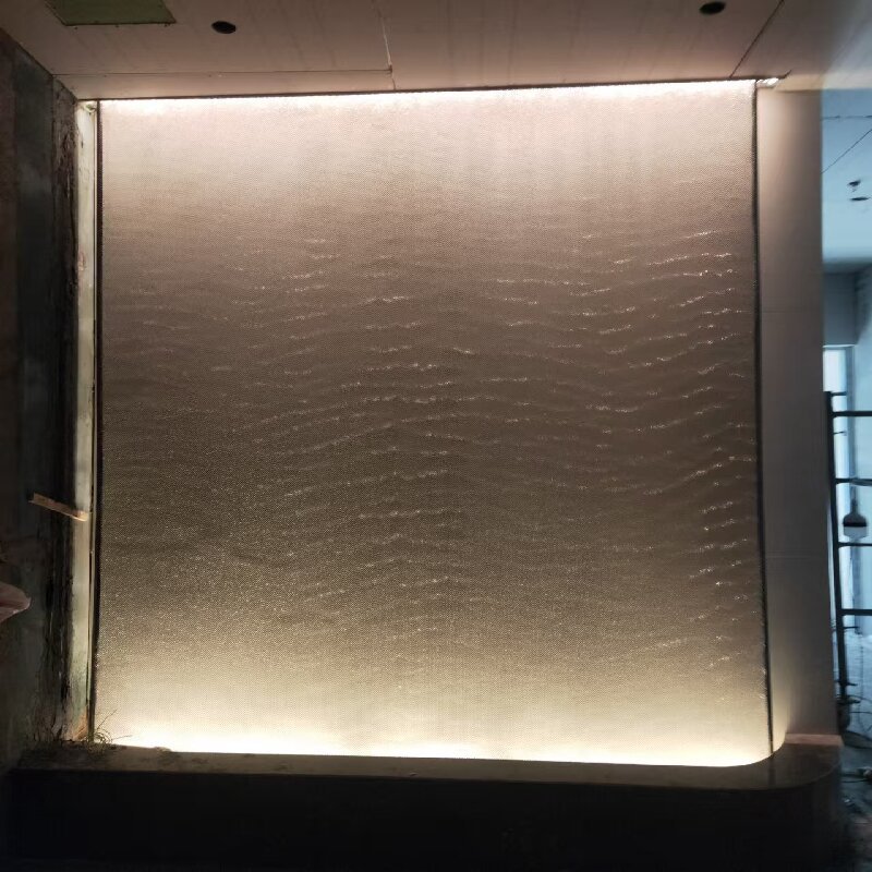 金属网水幕墙隔断装饰厂家直装