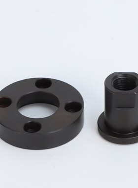 WHL01圆形标准法兰浮动接头FJAZ平型气缸连接件标准型浮动接头