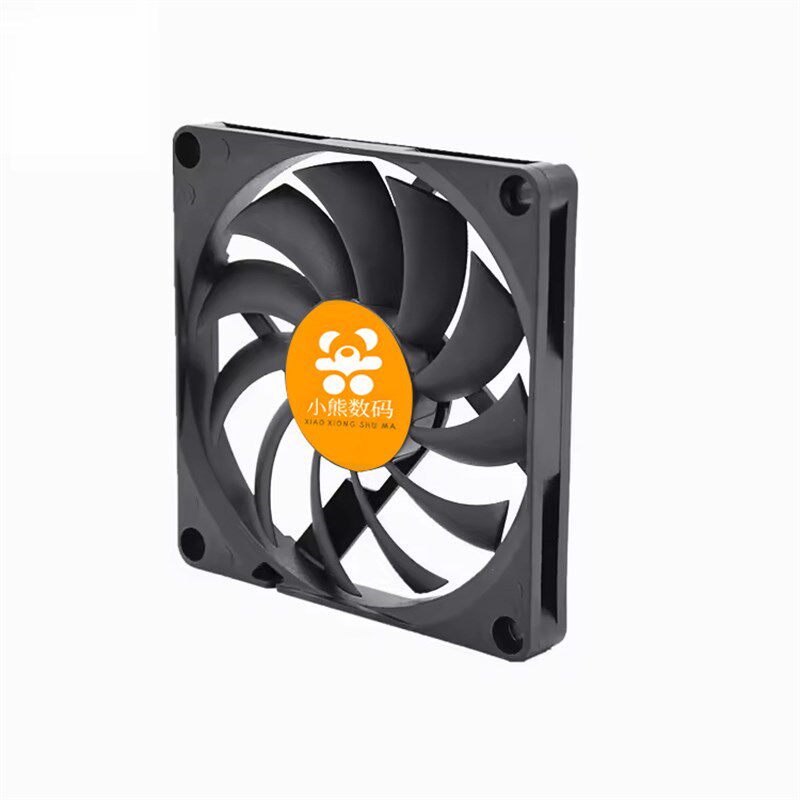 8010静音风扇 5V小4P端口温控迷你主机电脑散热器静音小主机风扇
