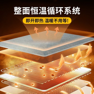 暖桌垫加热鼠标垫办公室冬天超大发热学I生儿童大尺寸加热桌面速