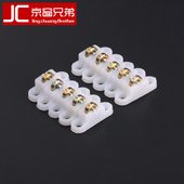 10个装 推拉窗平移门窗尼龙滚轮纱窗户轮子轨道配件 塑钢纱窗滑轮