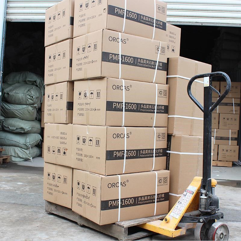 多晶莫石纤维贴面块窑炉热面内衬温耐料高保温540来材墙体防火隔