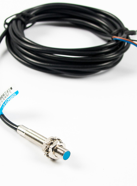 沪工小型接近开关LJ5A3-1-Z/BX 三线NPN常开24V 电感式传感器M5