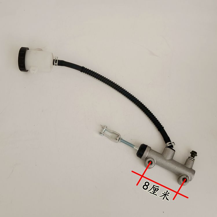 电动三轮车棚车四轮车配件脚刹总泵E碟刹泵踏板油泵刹车泵制动配