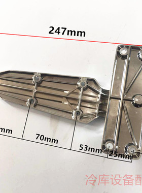 冷库门1178安全门锁拉手锌合金1460合页铰链烘烤箱门锁整套门配件