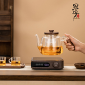 冠安1500W大功率电陶炉煮茶器家用不挑壶新款 静音迷你玻璃壶茶炉