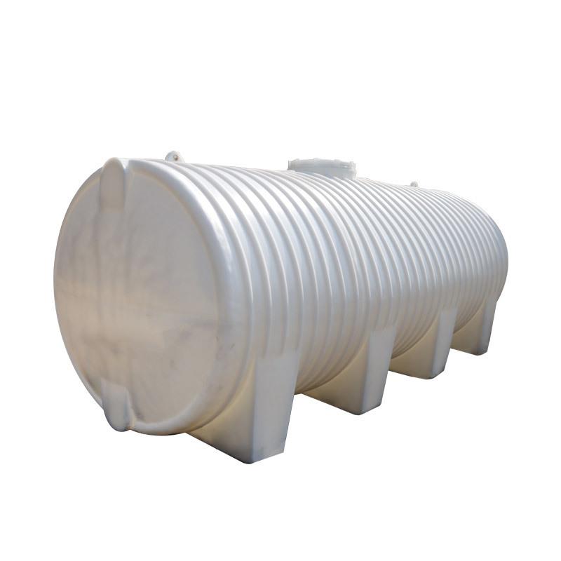 加厚塑料卧式水塔商用蓄水桶大容量/5/10吨pe水塔车载卧式水塔