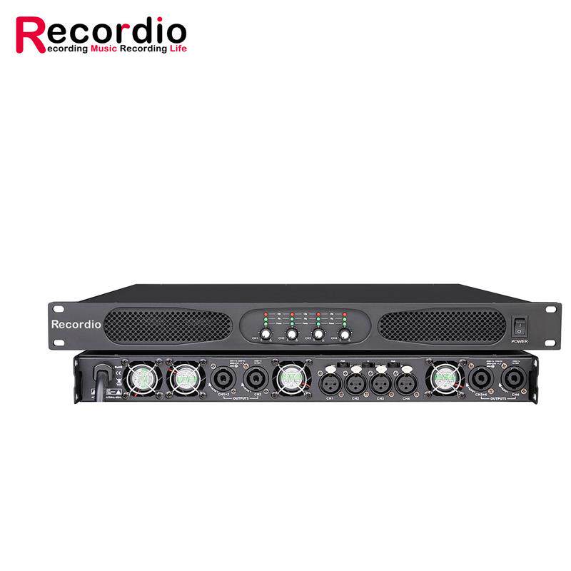 适配GAP-DP4140 1U机型四通道数字功放大功率10000W*4专业数字放