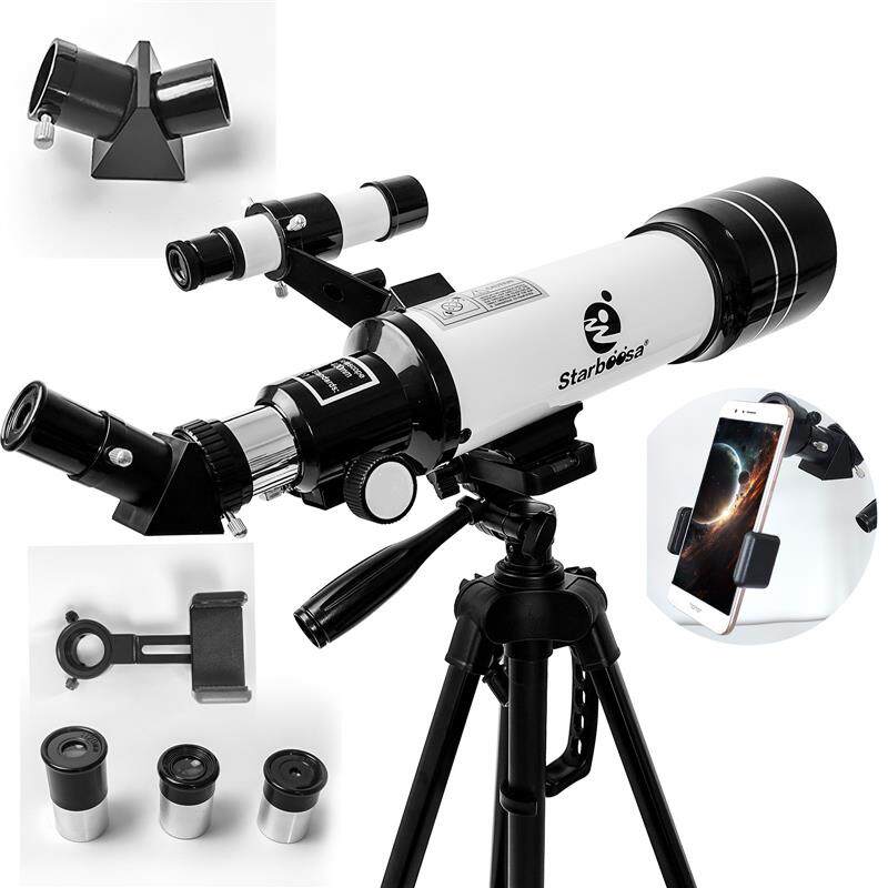 适配跨境天文望远镜70400AZM大口径带寻星镜高清高倍单筒望眼镜学