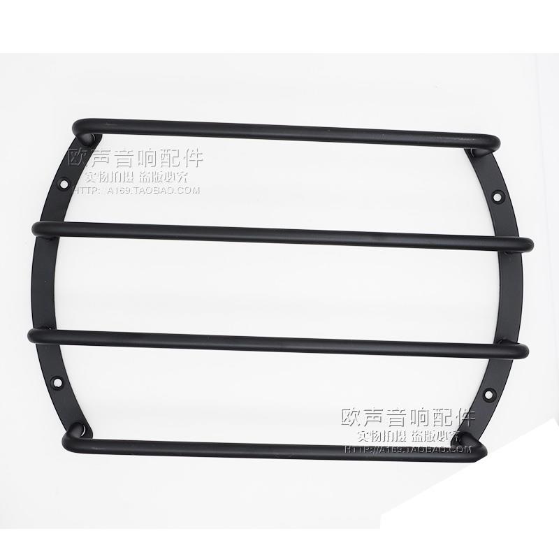 适用8寸10寸12寸汽车音箱四横护杠音箱低音炮喇叭保护网罩喷漆新