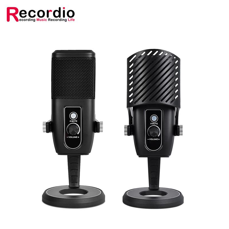 适配GAM-ZX775 USB麦克风跨境英文游戏录音视频会议播客流媒体麦